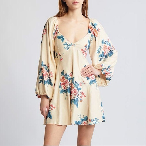 Free people Francesca floral mini dress - Picture 2 of 13